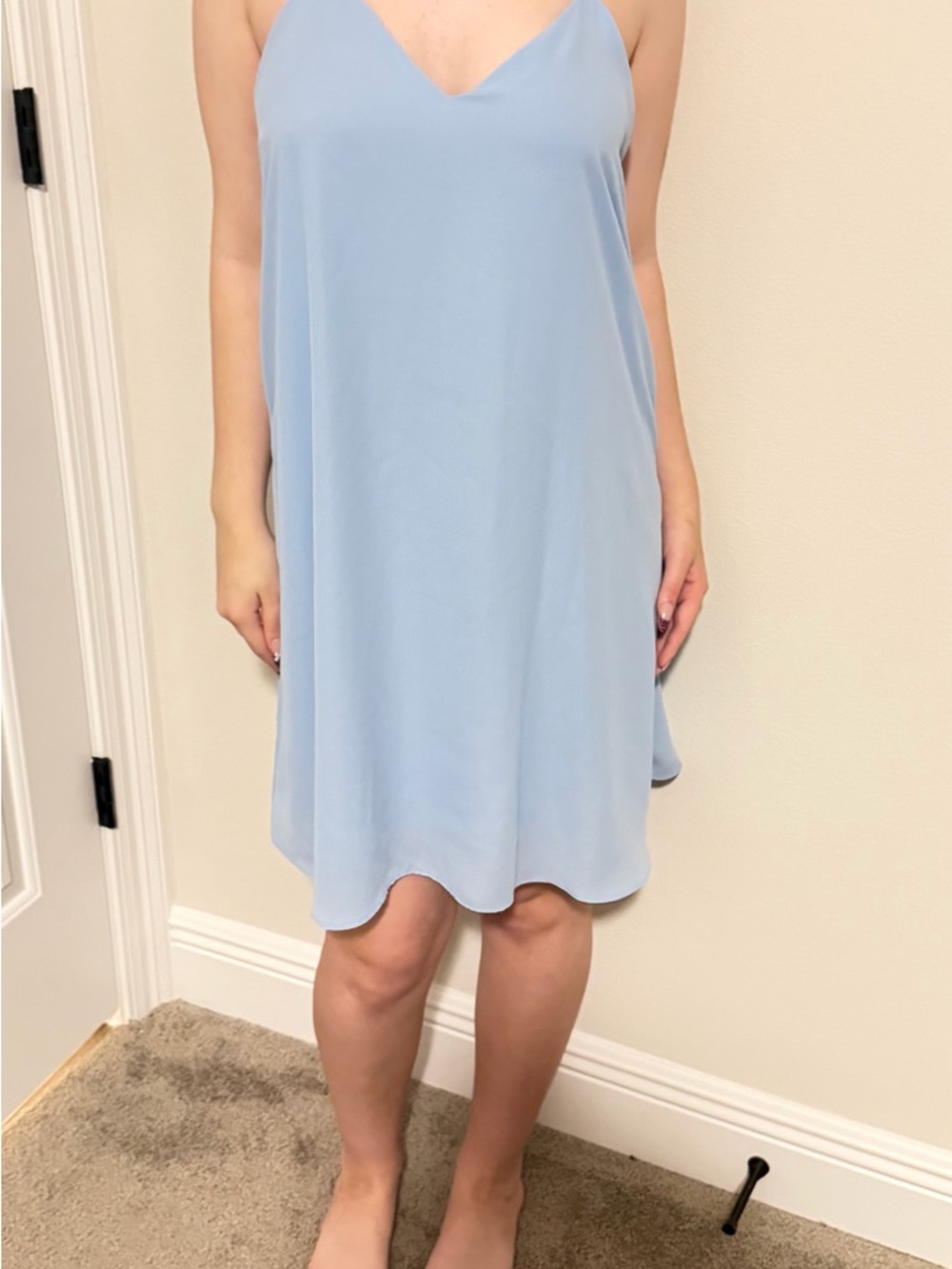 DejaVu Light Blue  Dress